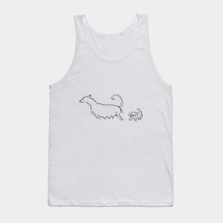 Two Dogs Lautrec Tank Top